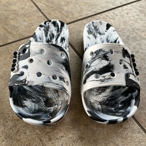 New, never worn, women’s Crocs. Slides, size 7
